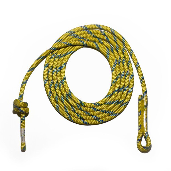 Lanyard TENDON SECURE 2x oko - žlutá