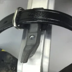 Replacement guide eye for leather lower straps on DISTEL climbing spurs