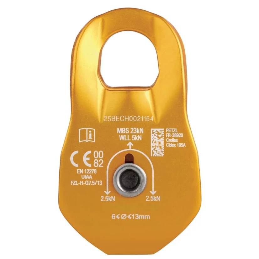 PETZL FIXE csiga sárga