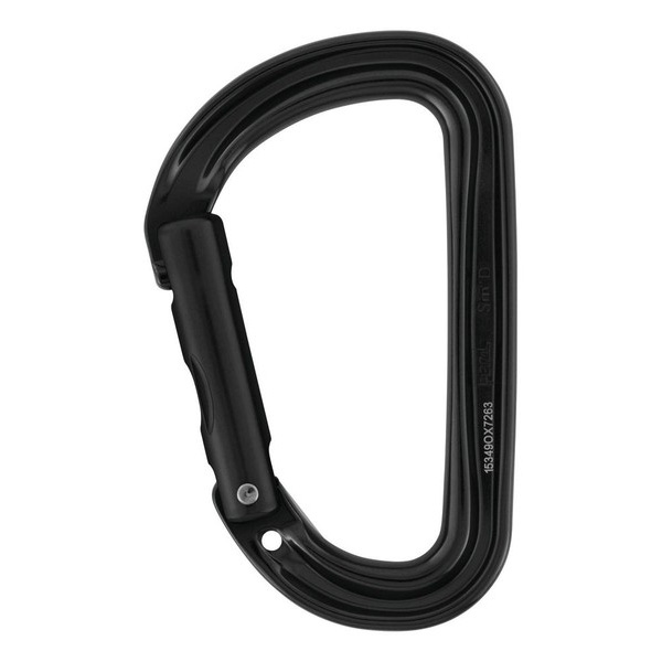 Carabiner PETZL SmD WALL - black