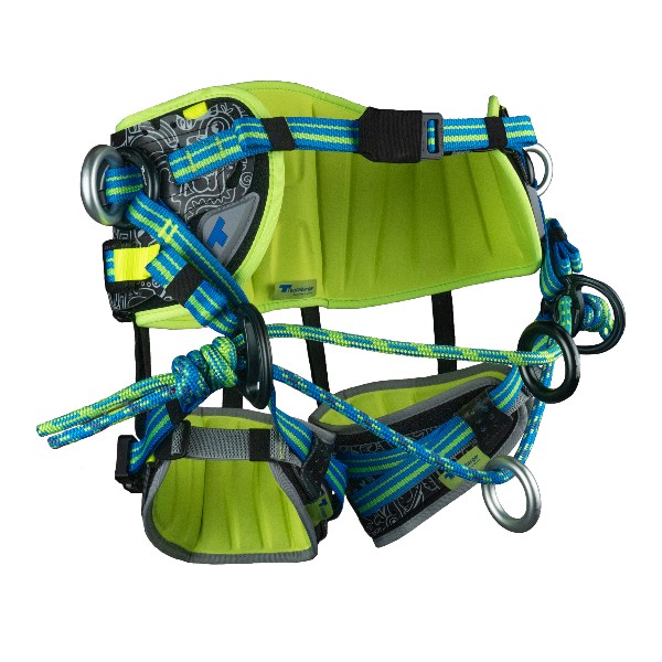 Arboristický postroj TEUFELBERGER treeMOTION PRO X + 6 karabin + vak