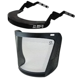 HELLBERG SAFE STEEL MESH face shield set