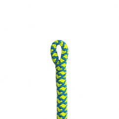 Arborist rope COUSIN TRESTEC ATRAX 1x eye 11.6 mm yellow-blue - 45 m