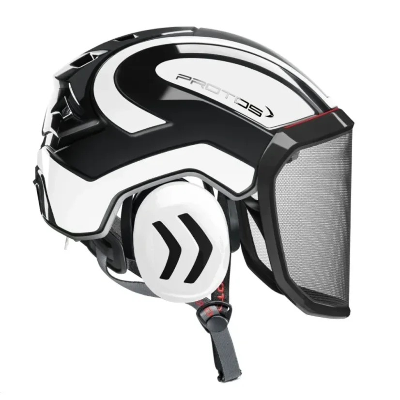 Dwukolorowy kask PROTOS INTEGRAL ARBORIST – czarny/biały