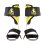 Stromolezecké stupačky PANTHER SPIKES ALU VELCRO žluté