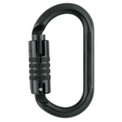 PETZL OXAN Triact-Lock carabiner - black