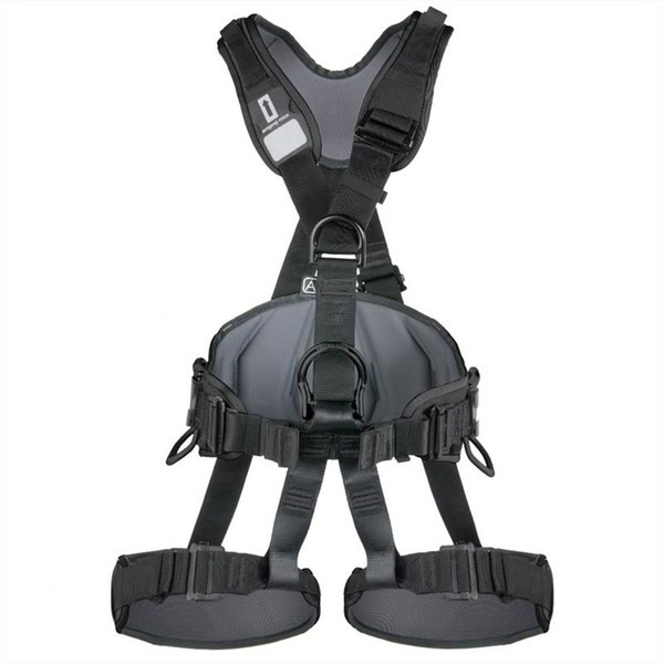 Full body harness SINGING ROCK PROFI WORKER 3D STANDARD - Color: black/yellow, Size: XL