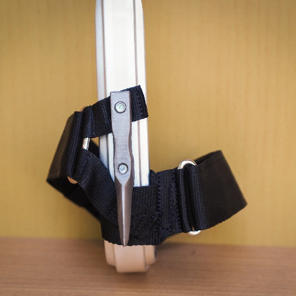 Tree climbing spurs PANTHER SPIKES ALU VELCRO black