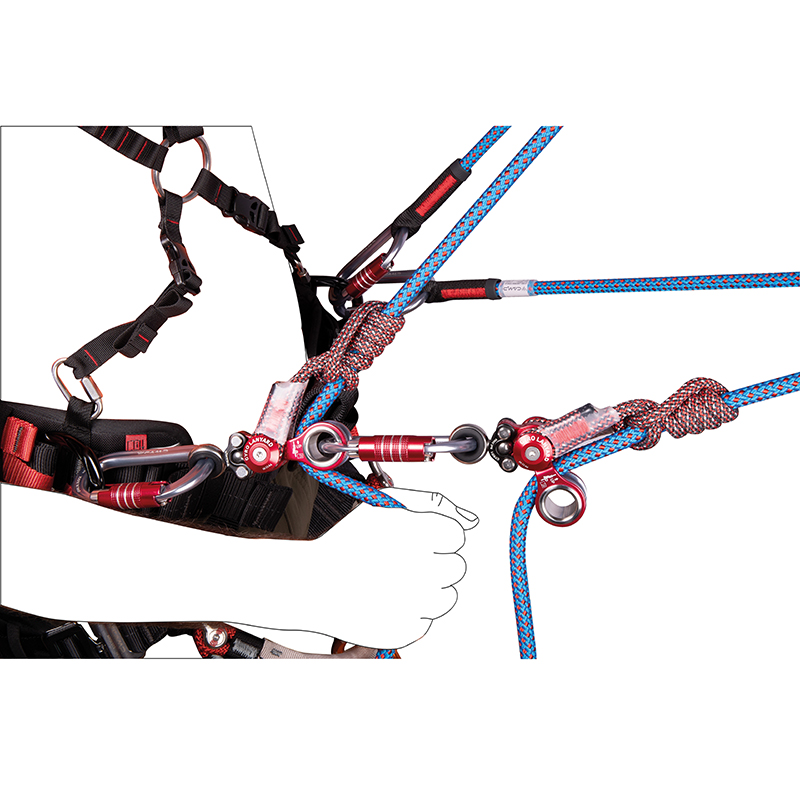 CAMP GYRO LANYARD TWIN + 4× 2125