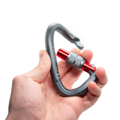 Karabina AT HEIGHT K25 CURLYWIRLY 25 kN screwgate