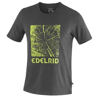 Tričko EDELRID ME TIMBER T černá Tričko EDELRID ME TIMBER T černá