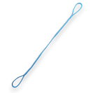 Hurok térdmászógéphez KNEE DYNEEMA LINK 10 kN kék