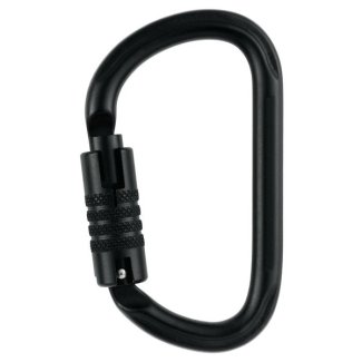 Karabína PETZL VULCAN Triact-Lock - čierna - medzinár. normy