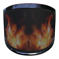 Protective shield PROTOS INTEGRAL VISOR F39 - FLAMES
