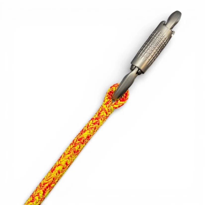 COUSIN TRESTEC LIGNUM 12.5 mm arborist rope 1x spliced eye - red-yellow