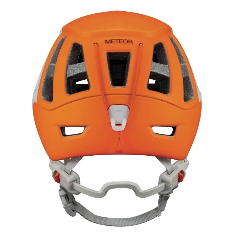 Horolezecká prilba PETZL METEOR – bielooranžová