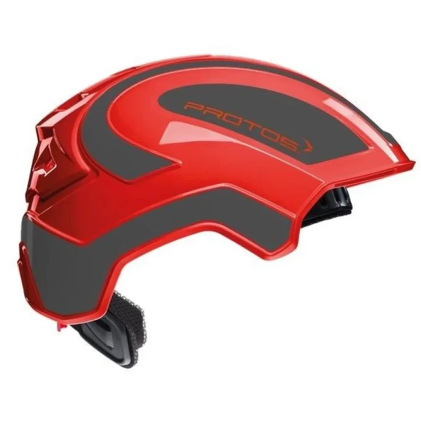 Kask PROTOS INTEGRAL INDUSTRY dwukolorowy - czerwony/szary