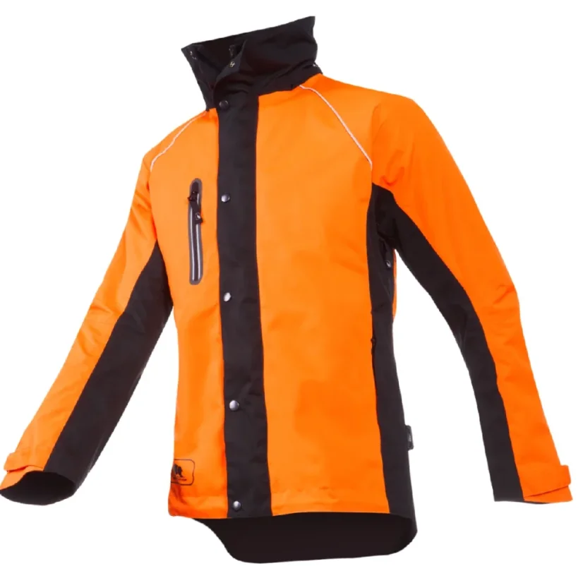 Waterproof work jacket SIP PROTECTION 1SLR KEIU Hi-Vis - orange