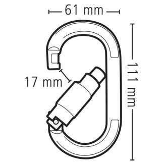 Karabiner BEAL O-LIGHT 3 MATIC