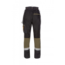 Protiporezové nohavice SIP PROTECTION 1SBD CANOPY AIR-GO SHORT 75 cm khaki
