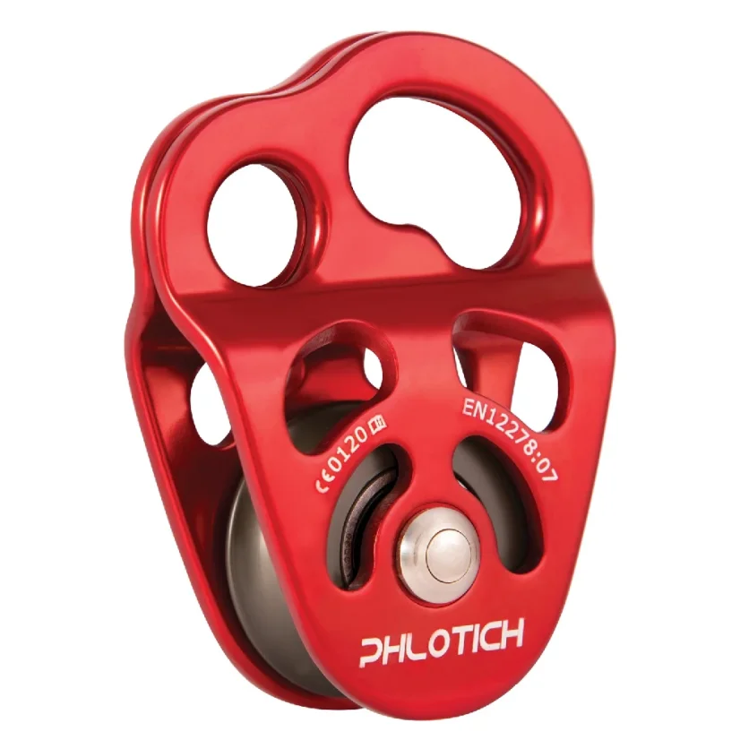 ISC PHLOTICH 30 kN pulley - red