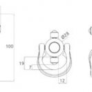 Swivel hinge CAMP ENIGMA