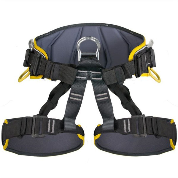 SINGING ROCK SIT WORKER 3D STANDARD seat harness - Color: yellow/black, Size: XL
