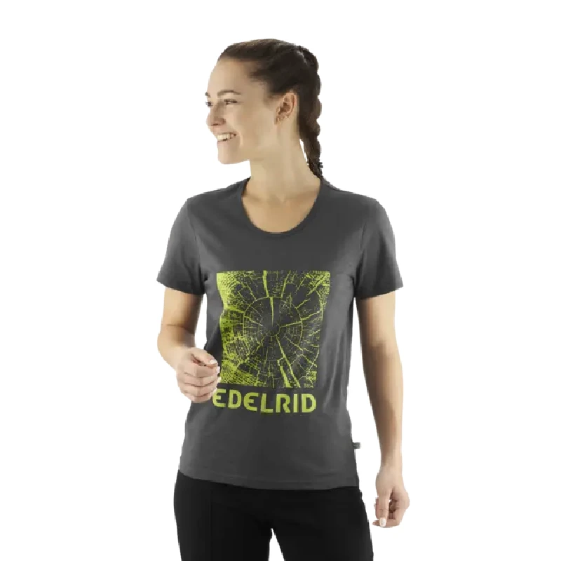 EDELRID WO TIMBER T women's t-shirt black