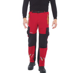 Kalhoty COURANT ARK - červená