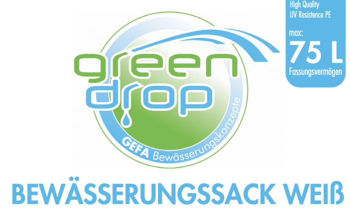 Zavlažovací vak GEFA GREENDROP WHITE 60-75 L