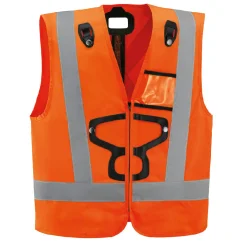 HI-VIZ vest for PETZL NEWTON harnesses - orange