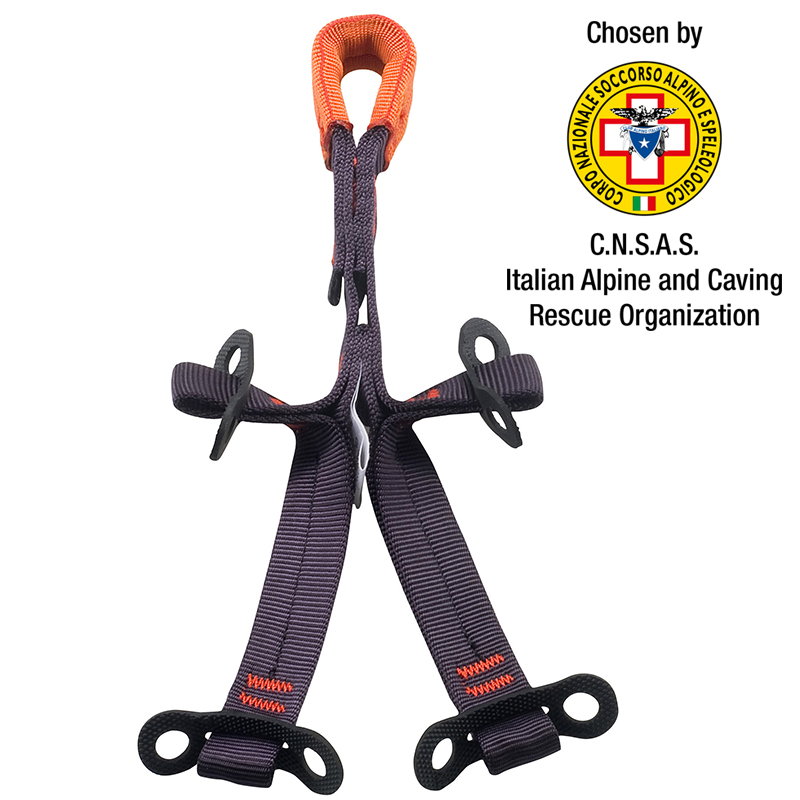 CAMP OMINO HELI multiple anchor lanyard