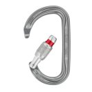 Karabína PETZL AmD Screw-Lock - čierna