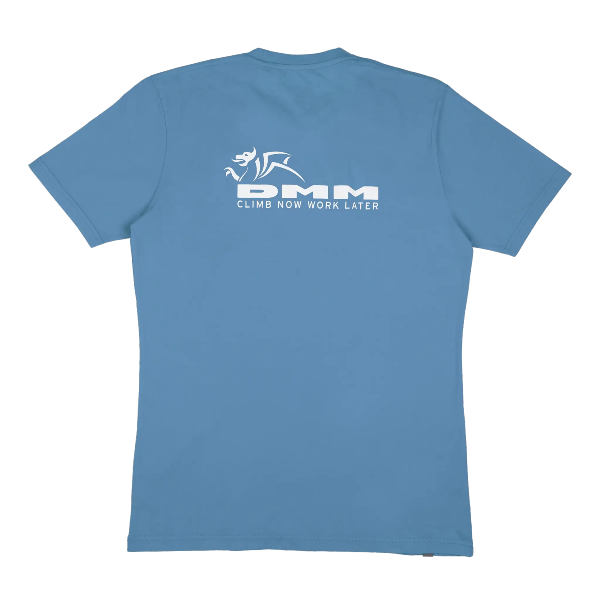 DMM CLIMB NOW WORK LATER T-shirt - blue