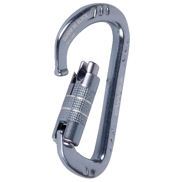 Karabína CAMP GUIDE XL 2Lock - titanová šedá