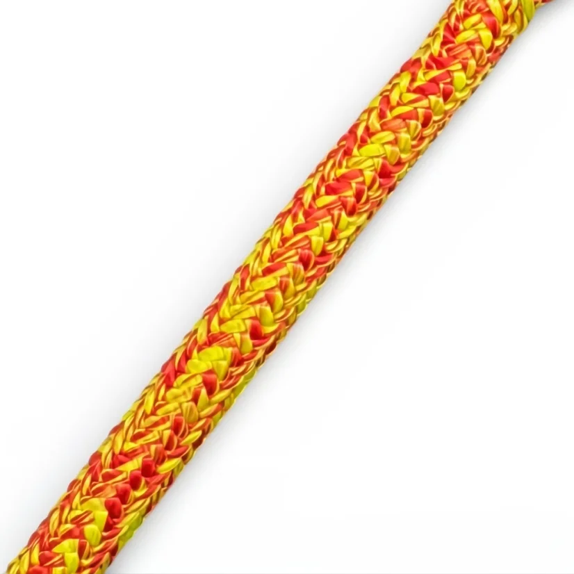 COUSIN TRESTEC LIGNUM 12.5 mm arborist rope - red/yellow