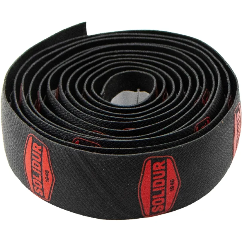 Protiskluzová páska SOLIDUR GRIP TAPE - černá/červená