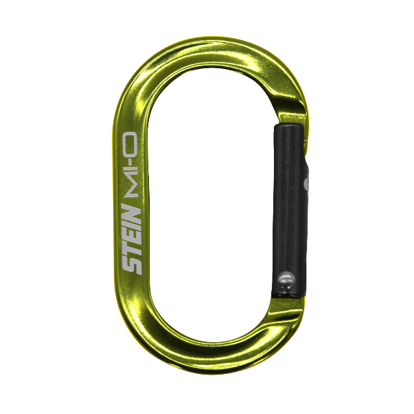 STEIN MI-O MINI-O CLIP carabiner - green