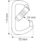 CAMP STEEL D PRO 2Lock CAMP STEEL D PRO 2Lock