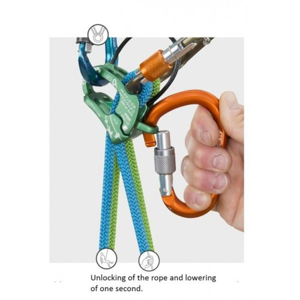 BE UP belay set CLIMBING TECHNOLOGY + HMS carabiner