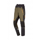 Protiporezové nohavice SIP PROTECTION 1SBD CANOPY AIR-GO SHORT 75 cm khaki
