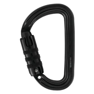 PETZL SmD Triact-Lock - black PETZL SmD Triact-Lock - black