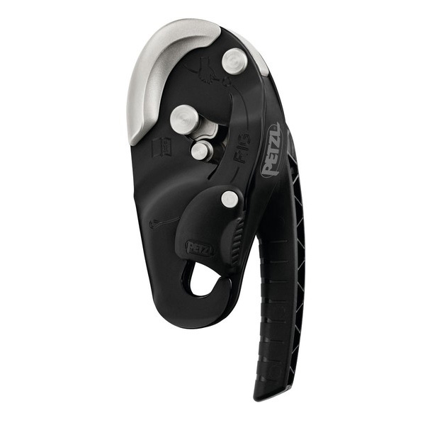 Ereszkedőeszköz PETZL RIG - fekete