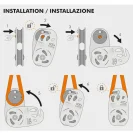 CLIMBING TECHNOLOGY GRIZZLY lowering pulley 80 kN