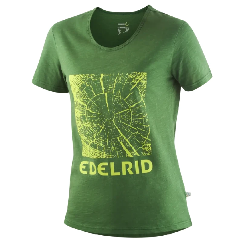 EDELRID WO TIMBER T women's t-shirt green