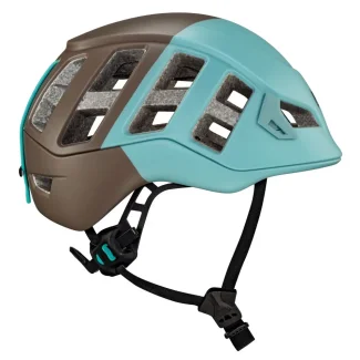 Kask wspinaczkowy PETZL METEOR - niebiesko-brązowy Kask wspinaczkowy PETZL METEOR - niebiesko-brązowy