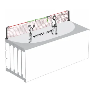 KRATOS SAFETY POST LINE horizontal temporary lifeline KRATOS SAFETY POST LINE horizontal temporary lifeline
