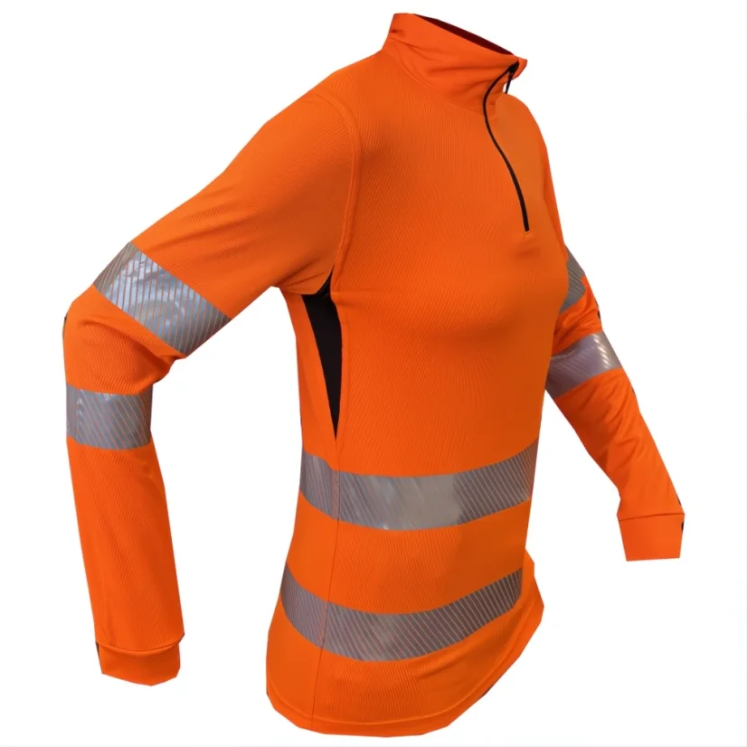 FRANCITAL VISIBILITAS long sleeve T-shirt Hi-Viz orange