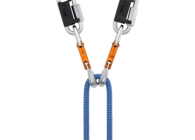 PETZL TIPTOP STEEL carabiner 10 Pack
