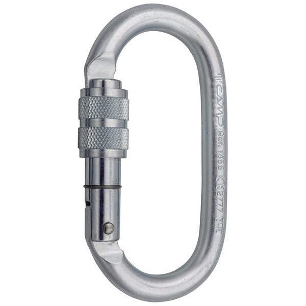 Carabiner CAMP STEEL OVAL PRO LOCK